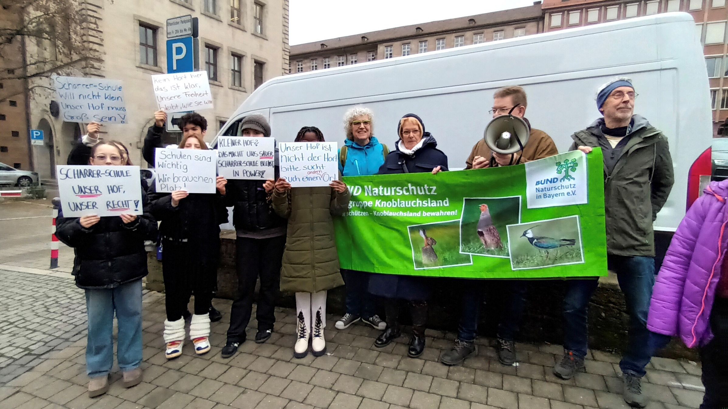 Demo vor Stadtratssitzung