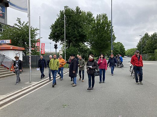 Führung zu den Neubauplänen am Max-Morlock-Stadion