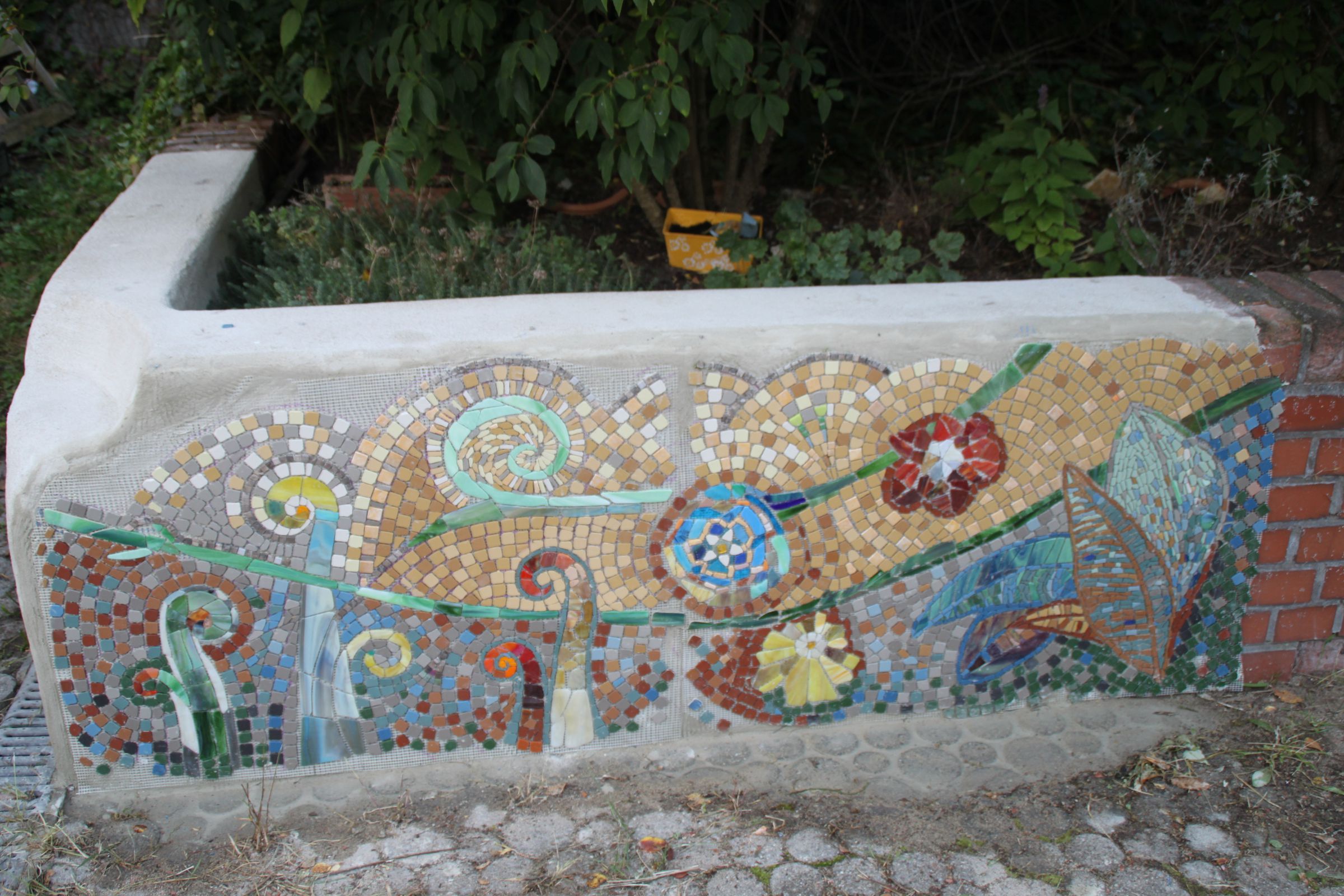 Mosaikmauer Mosaikmauer