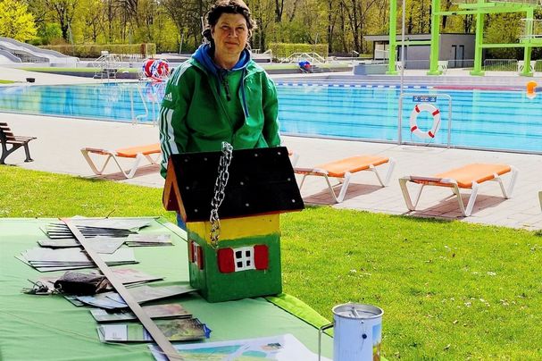  Infostand der Ortsgruppe St. Johannis/Gostenhof/Schniegling im Westbad