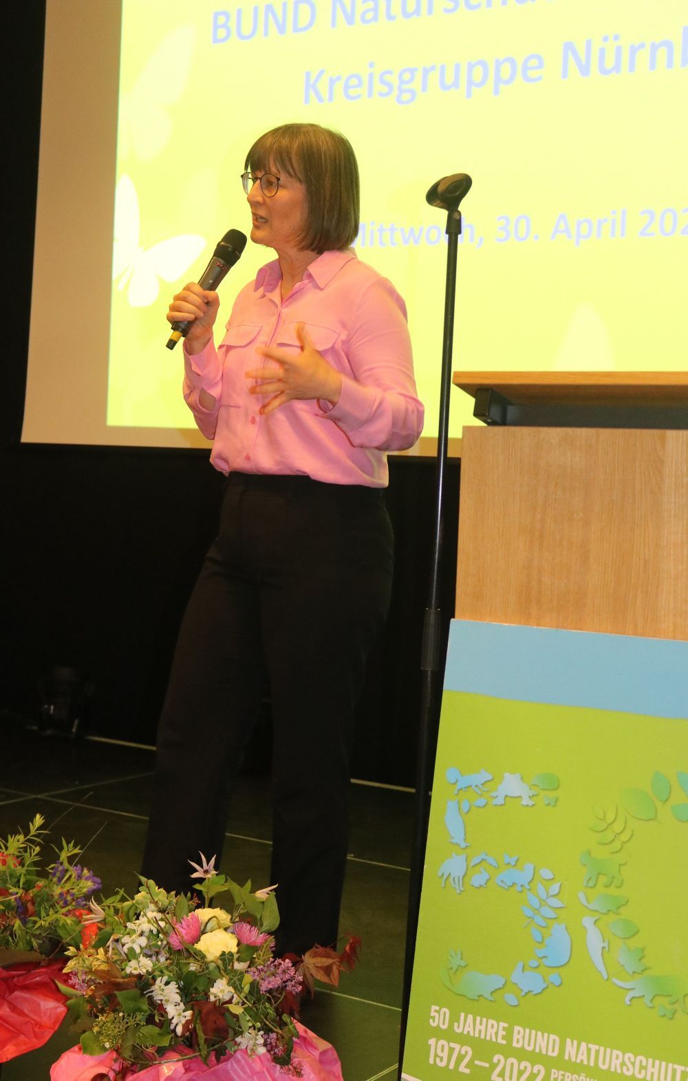 Grußwort der Umweltreferentin Britta Walthelm (Foto: Wolfgang Dötsch) Grußwort der Umweltreferentin Britta Walthelm