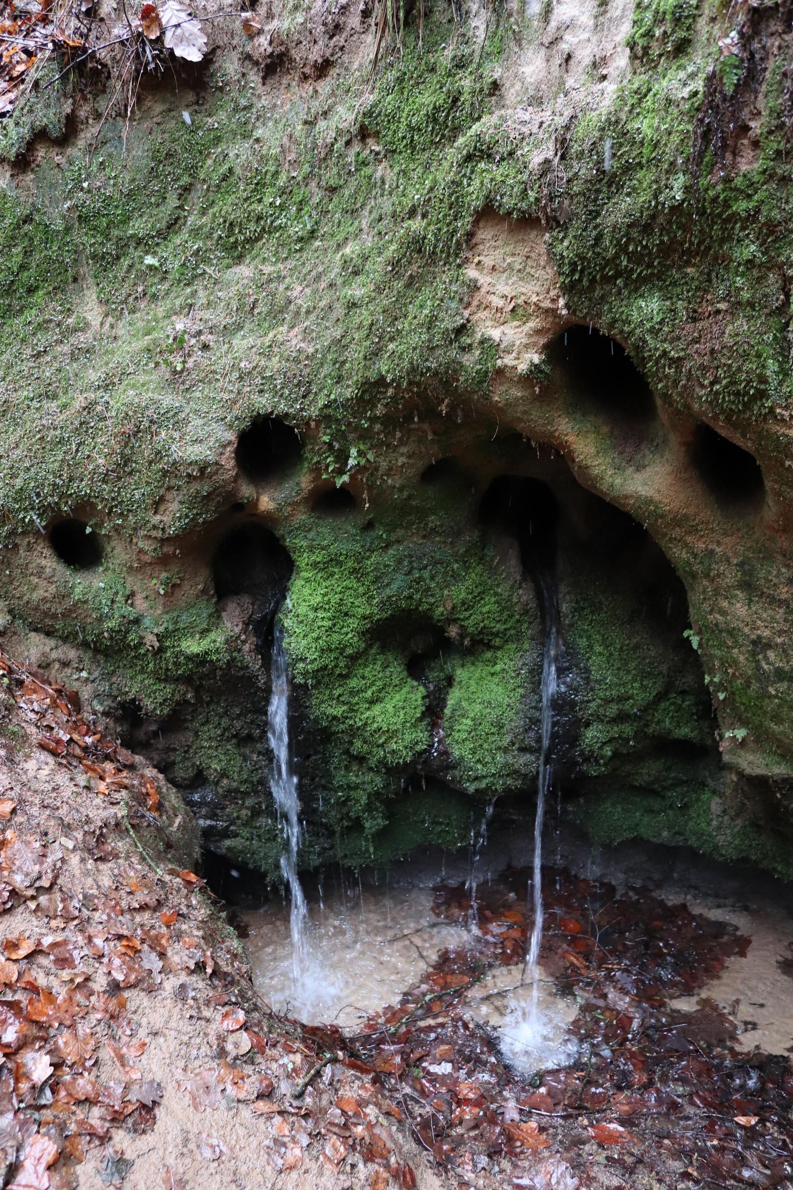 Klingender Wasserfall