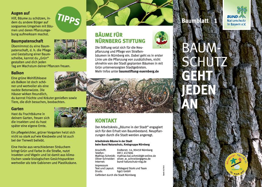 Flyer Baumblatt 1