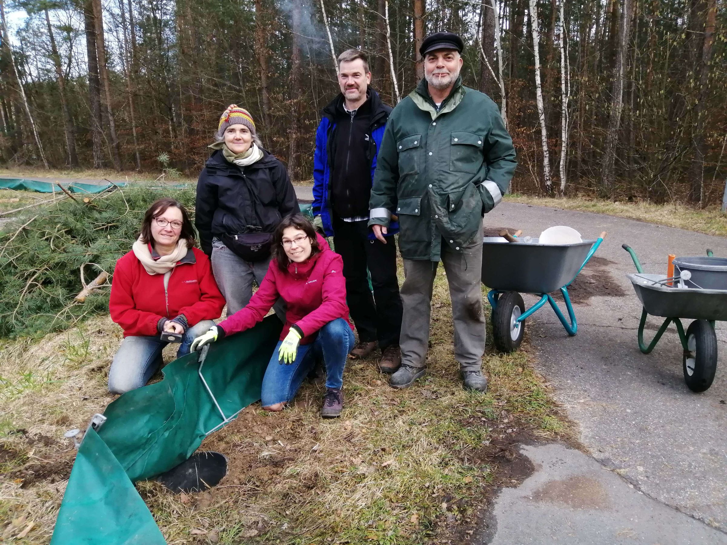 Gruppenfoto der Helfer Gruppenfoto der Helfer