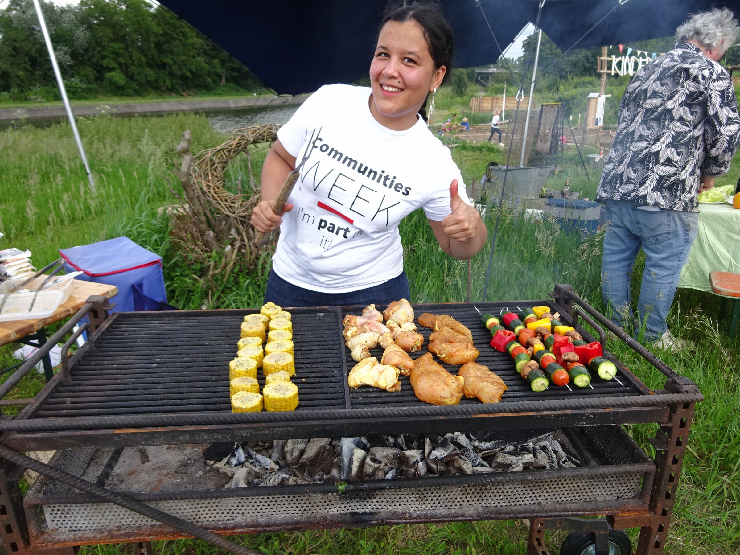 Grillen am Abend