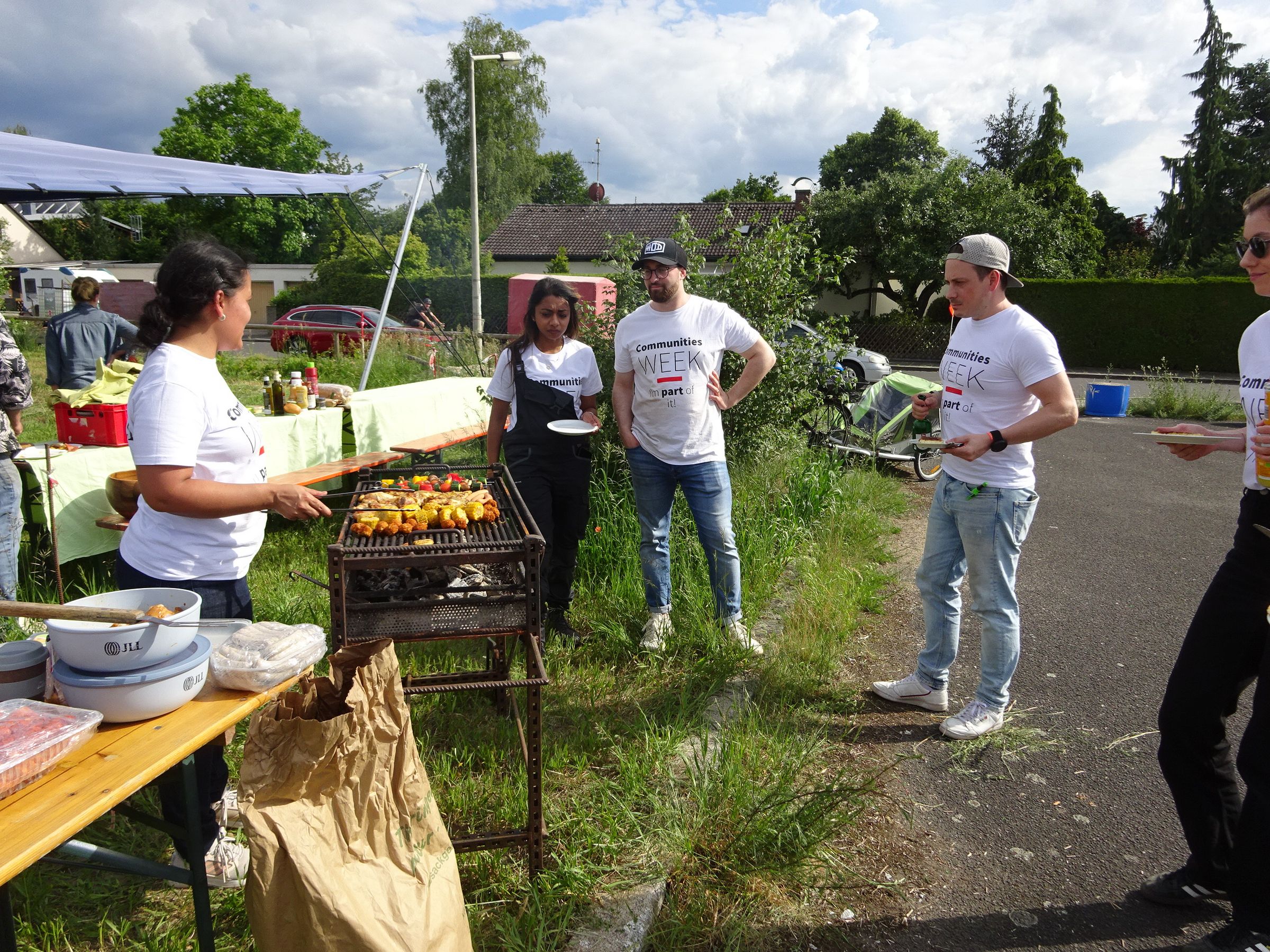 Grillen am Abend