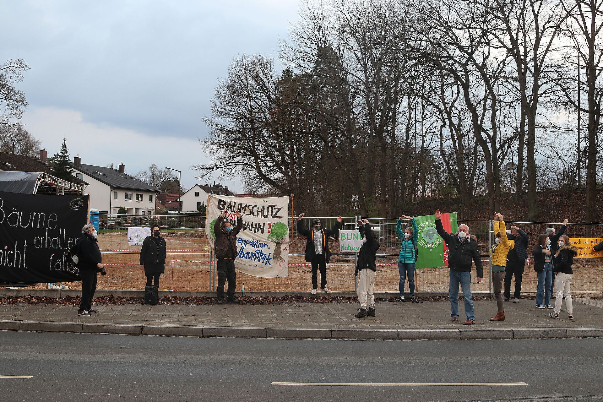 Mahnwache Katzwang