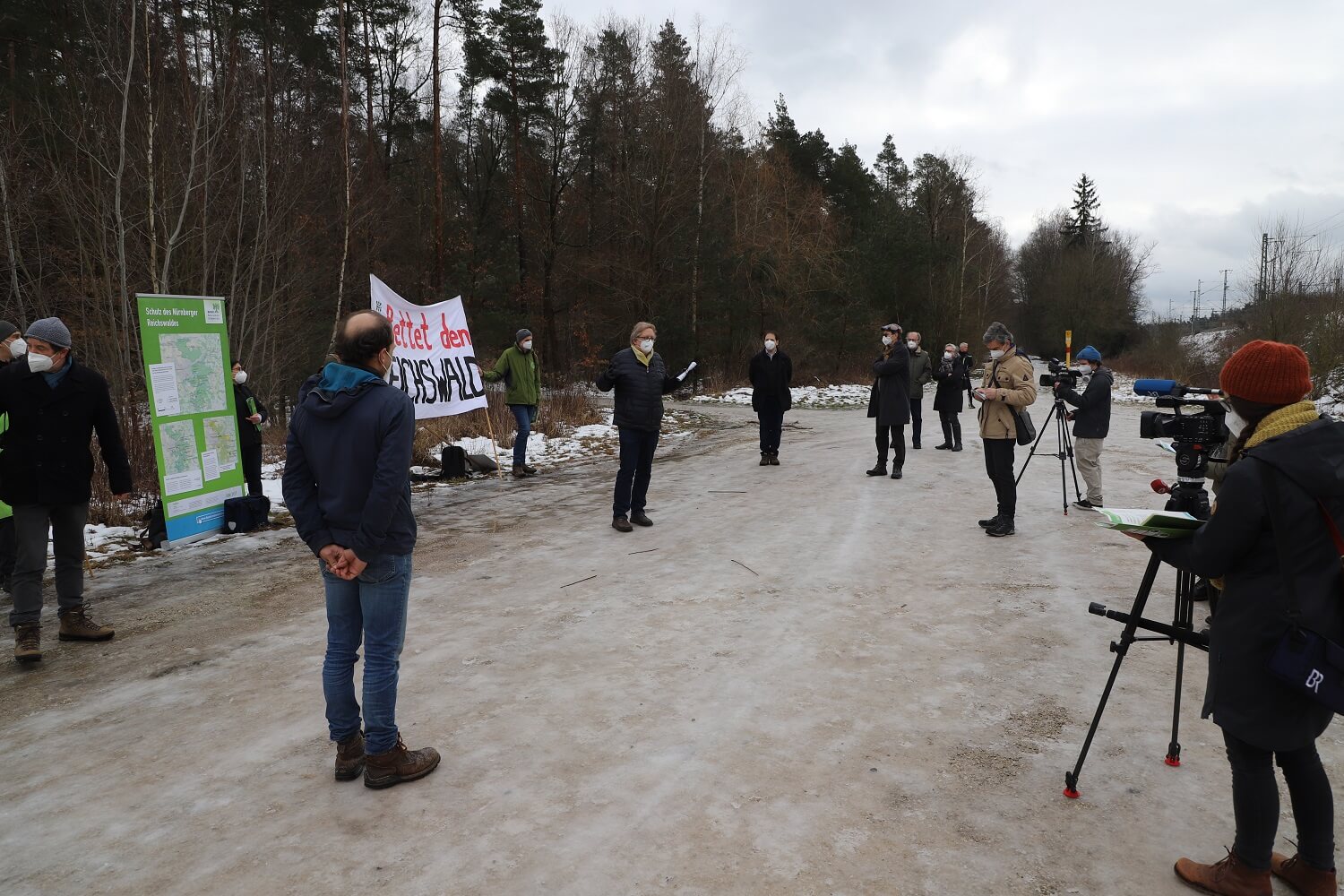 Protest gegen ICE-Werk