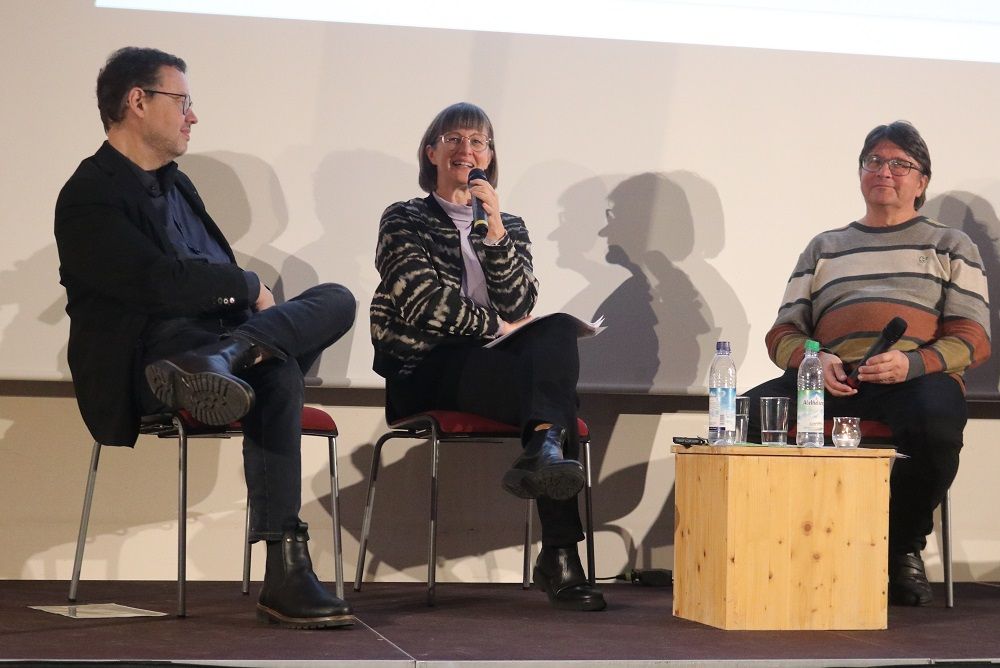 Podiumsdiskussion Klima - A. Jelinek und B. Walthelm