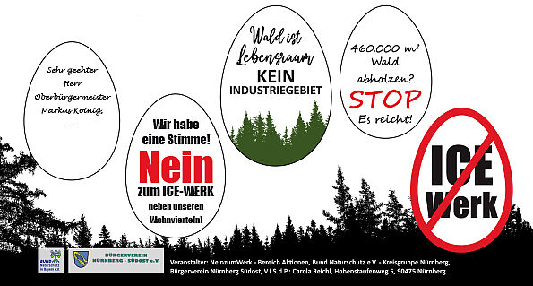 Protestaktion Ostergrüße Protestaktion Ostergrüße