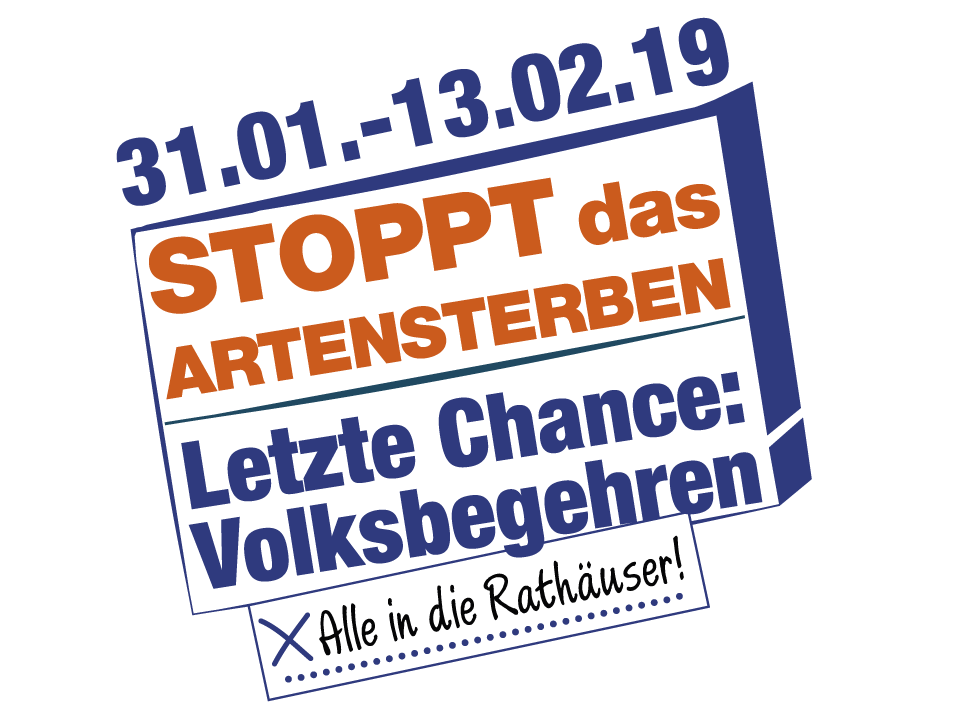 Logo Volksbegehren Artenvielfalt