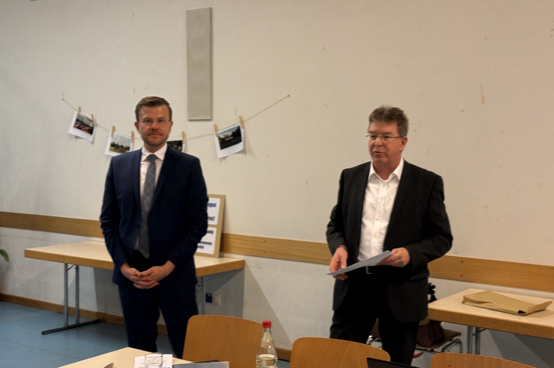 OB Marcus König und Jürgen Brand