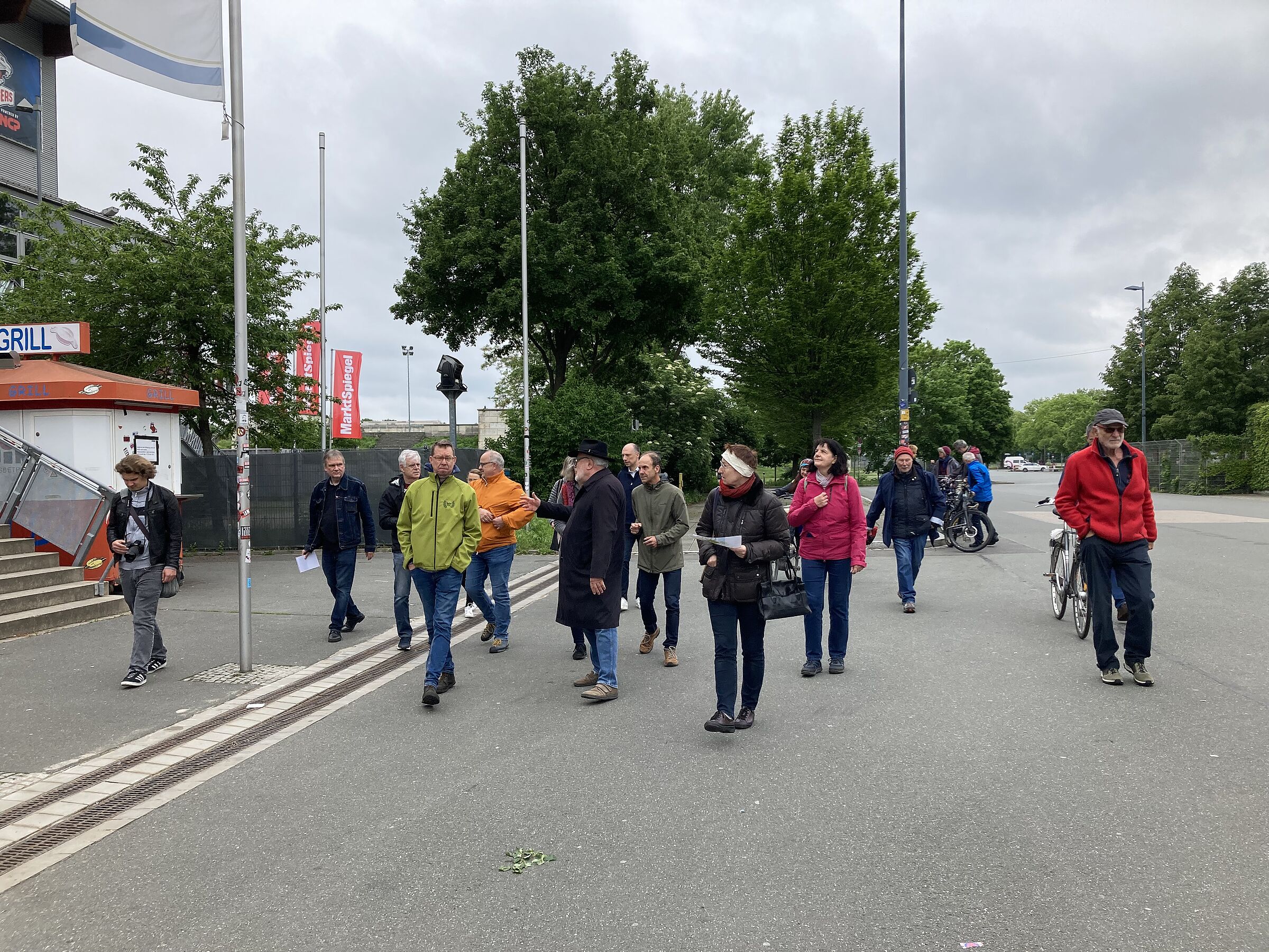 Führung über das Gelände am Max-Morlock-Stadion