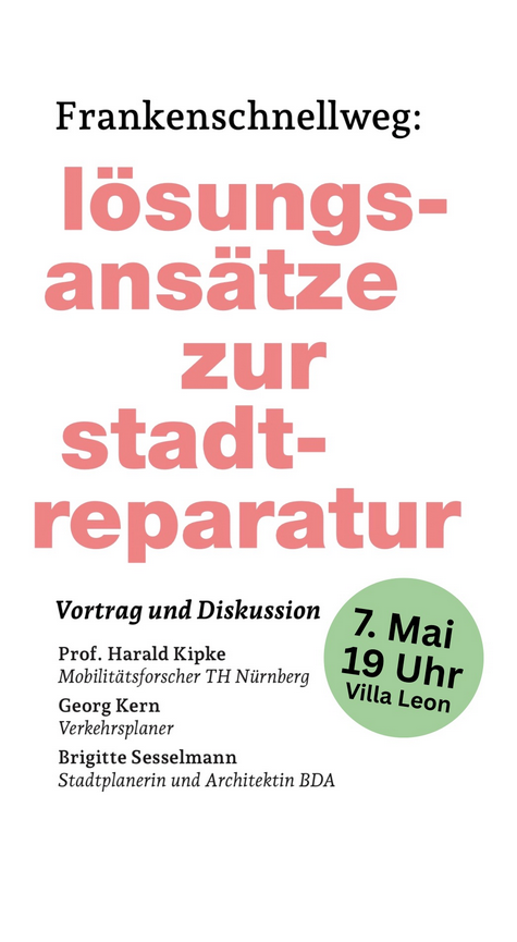 Flyer Frankenschnellweg 7.5.