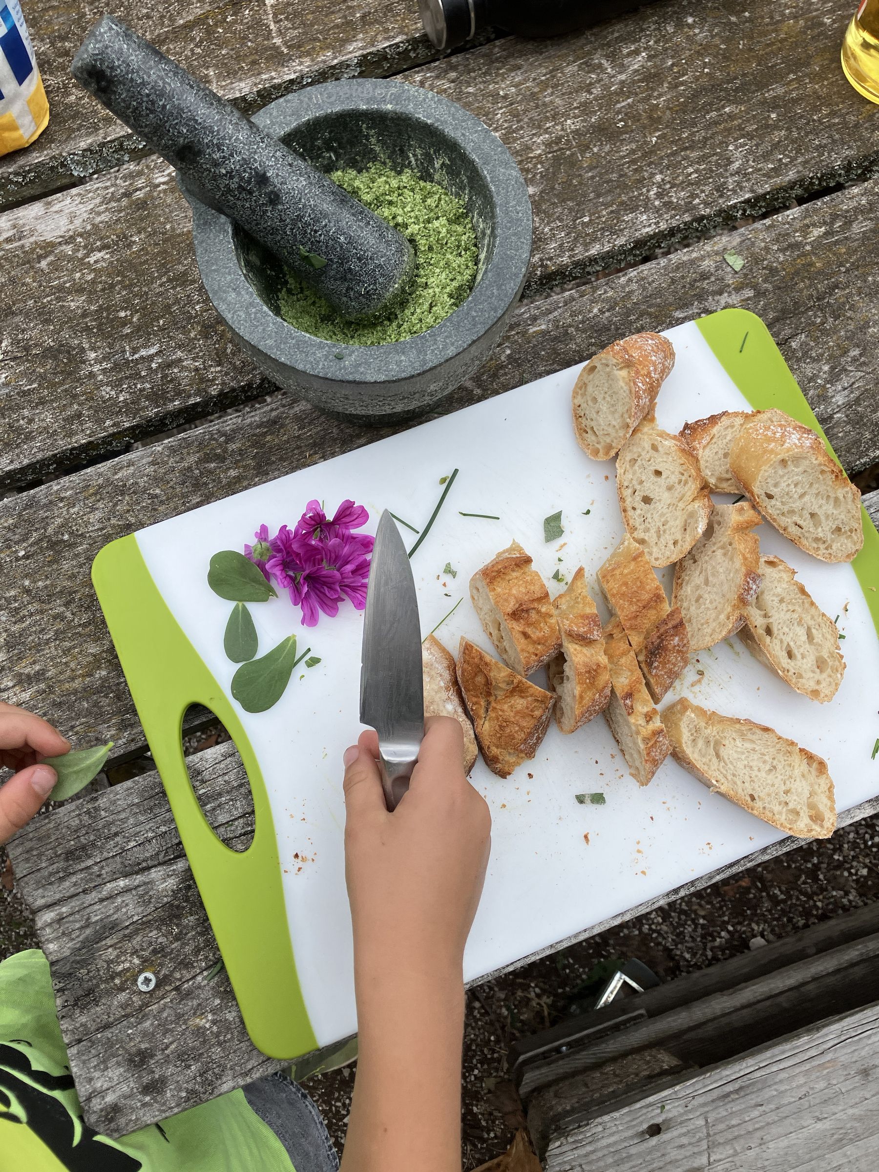 Brot schneiden