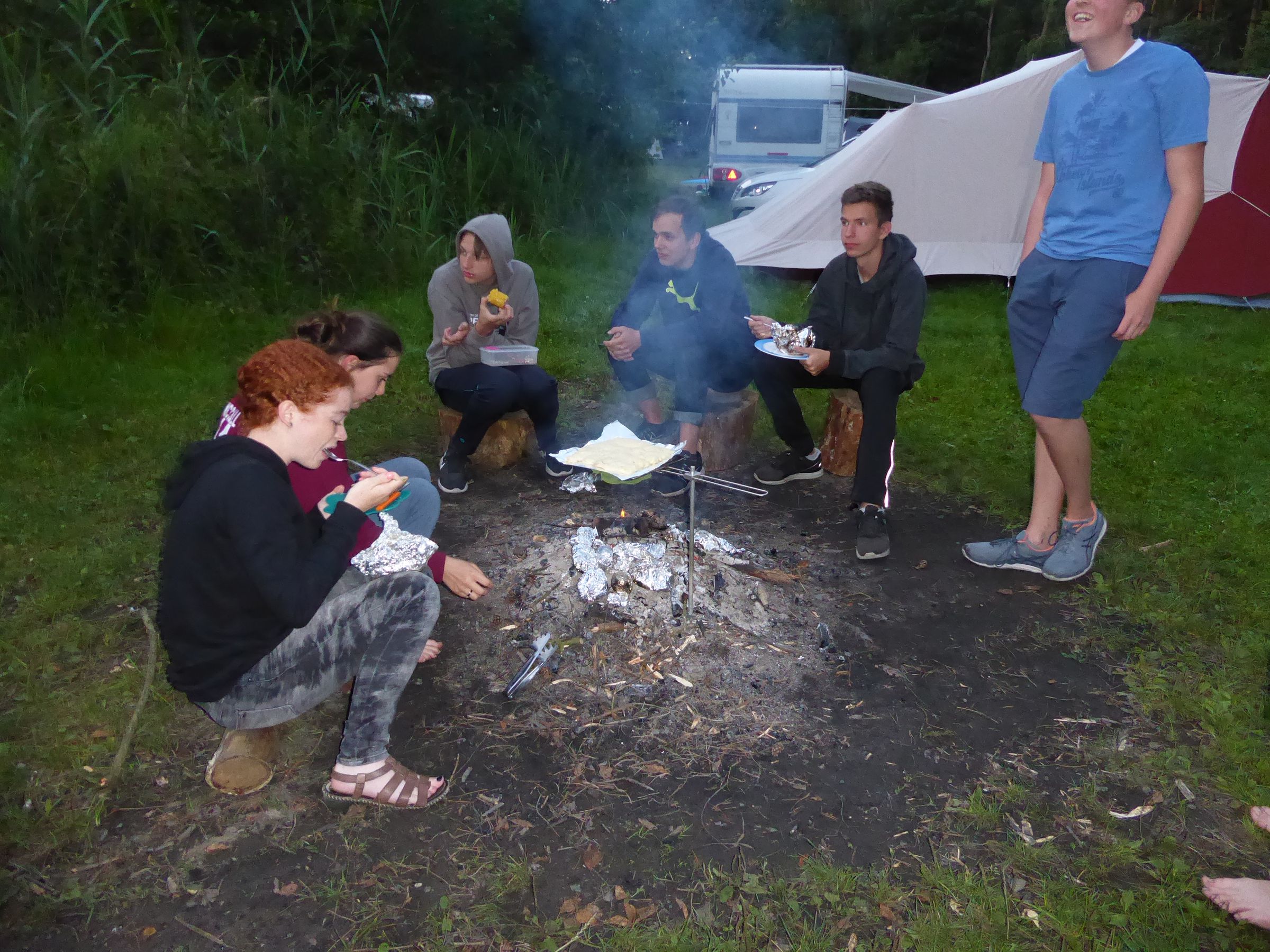 Kochen am Lagerfeuer