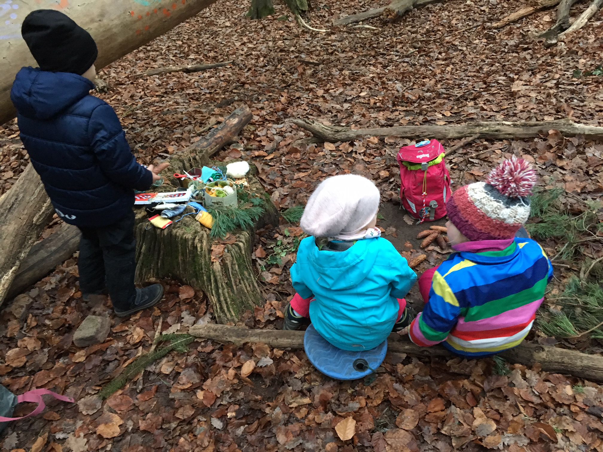 Kindergruppe Wald beim Tiergarten