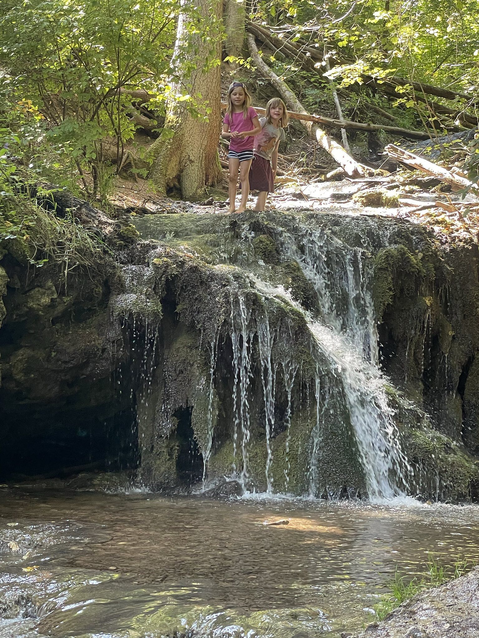 Sommerausflug Wasserfall