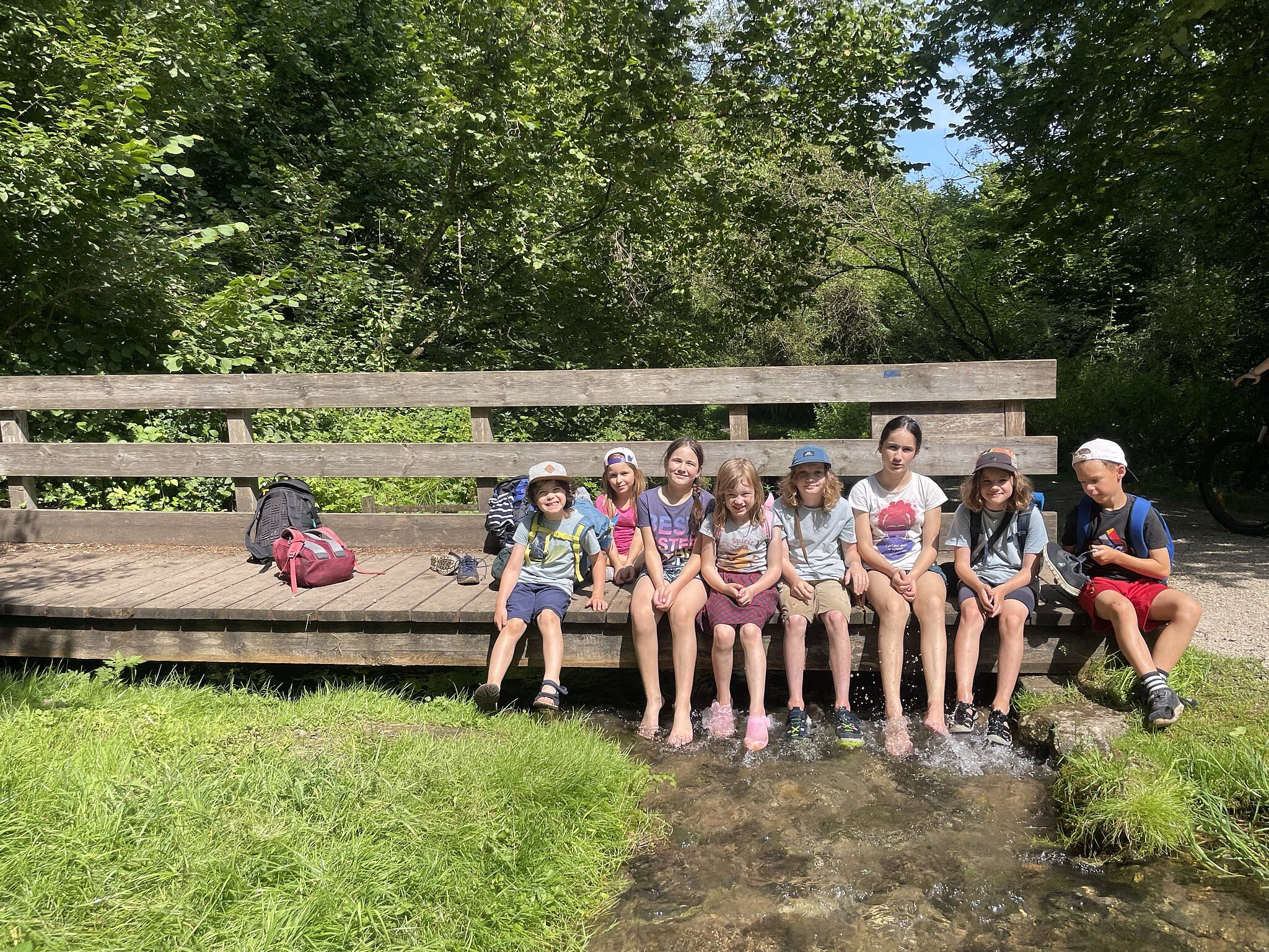 Sommerausflug Gruppenfoto