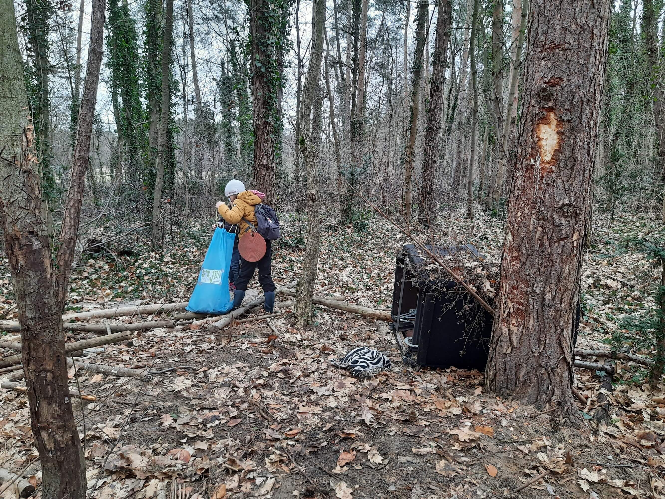 Müllsammelaktion im Pegnitztal Ost