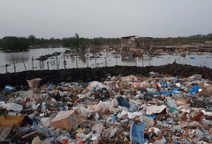 Müll als Landfill