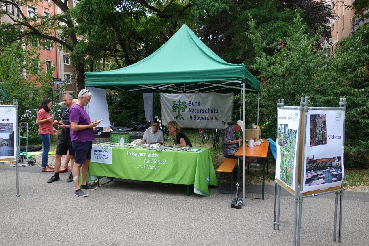 BN-Infostand am Kobergerplatzfest BN-Infostand am Kobergerplatzfest