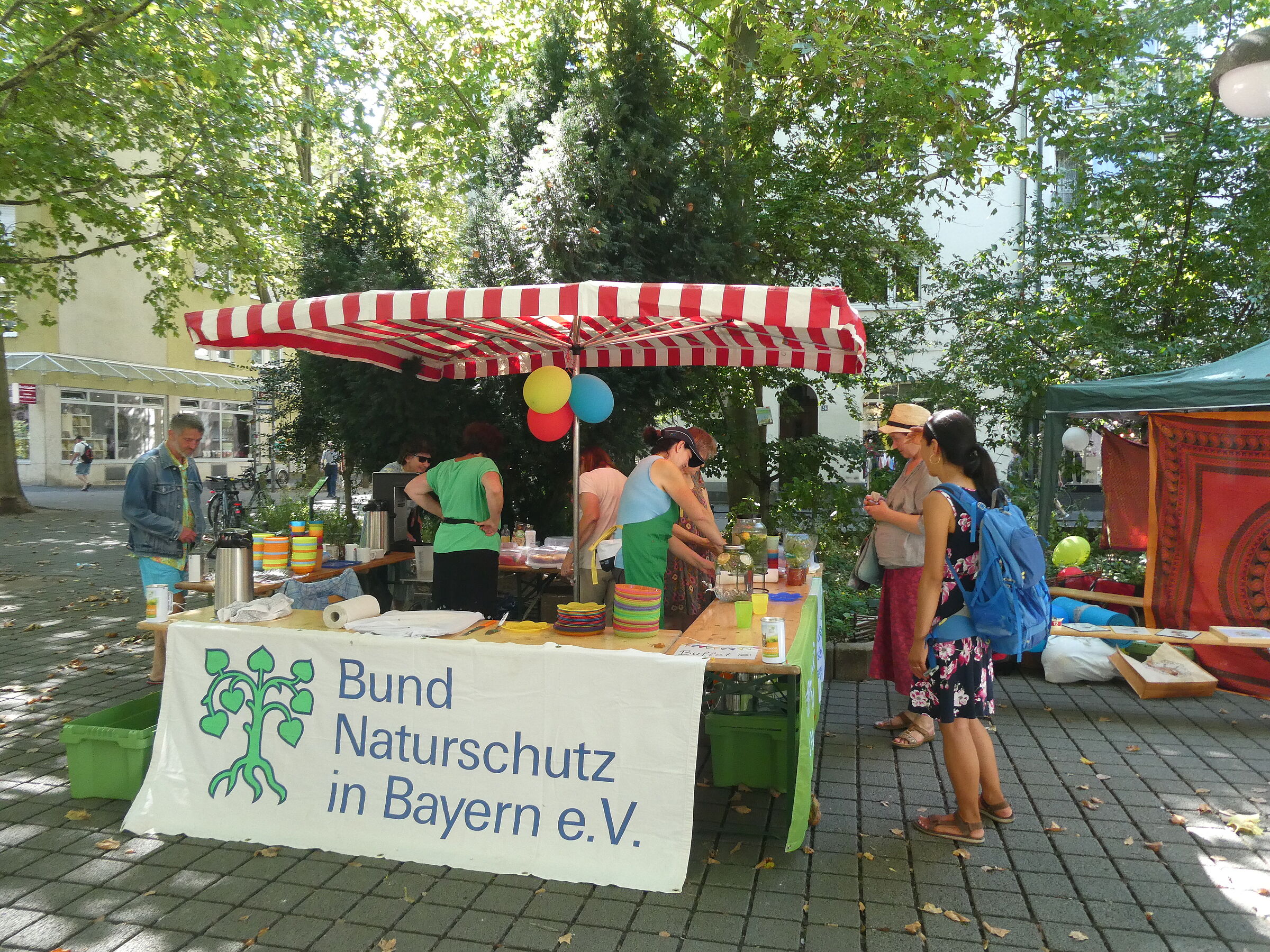 Stand am Kopernikusplatzfest