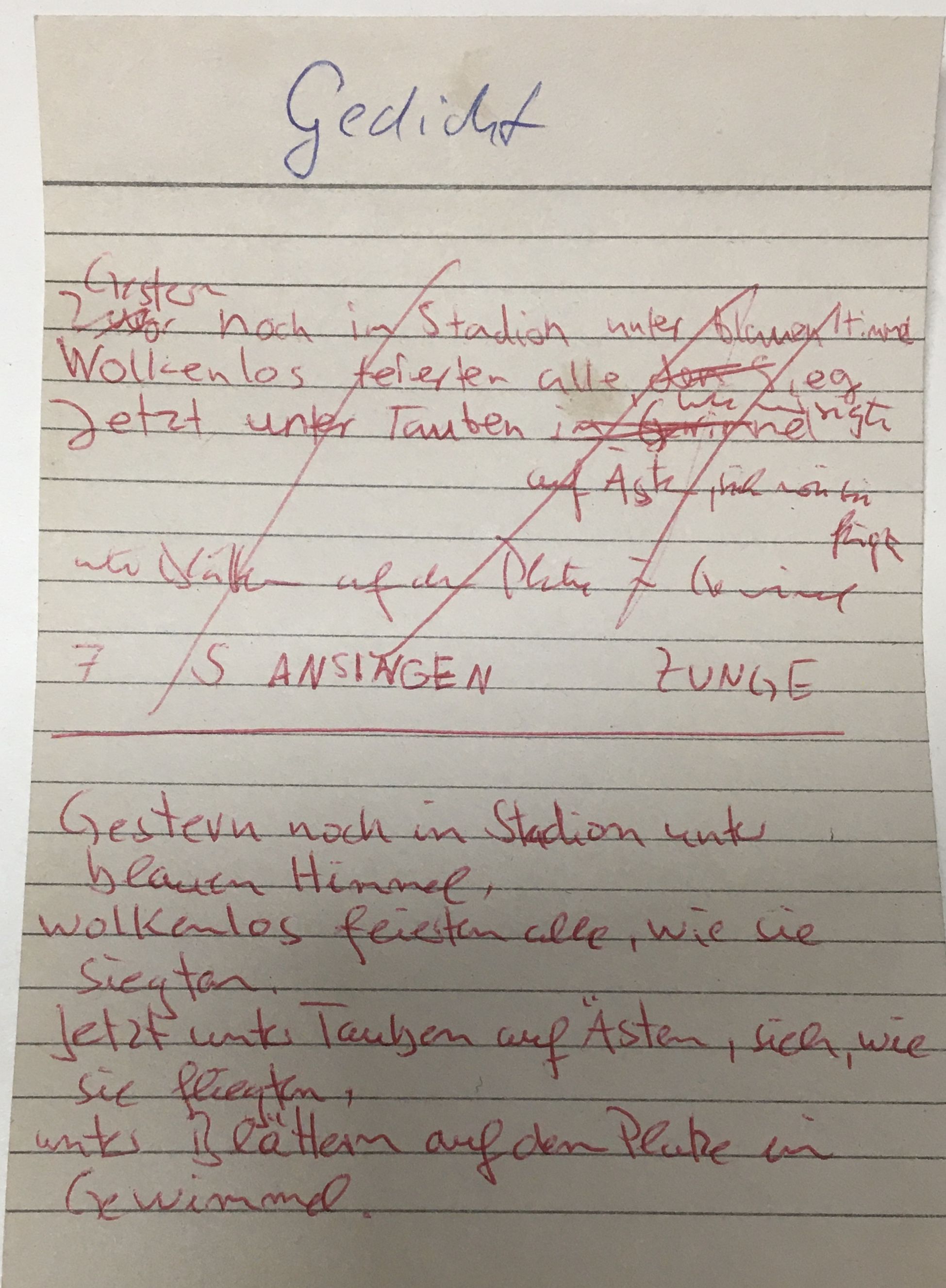 Gedicht