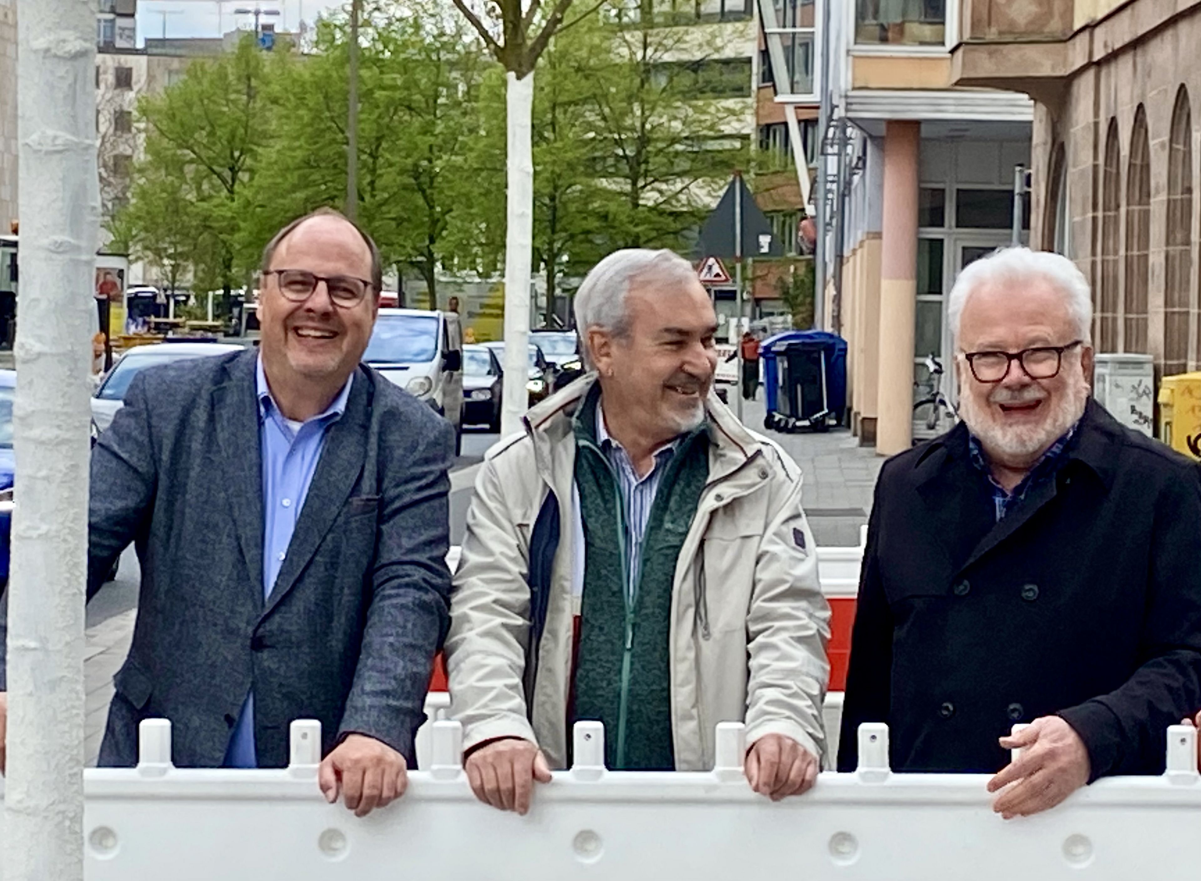 Christian Vogel, Mathias Schmidt und Klaus-Peter Murawski