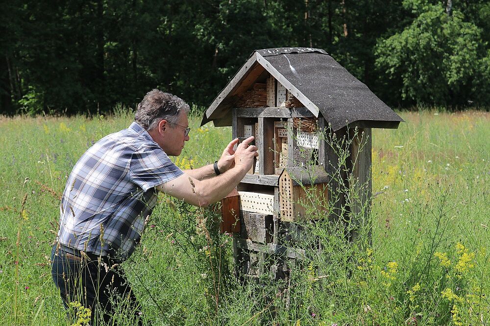 Wildbienenhotel