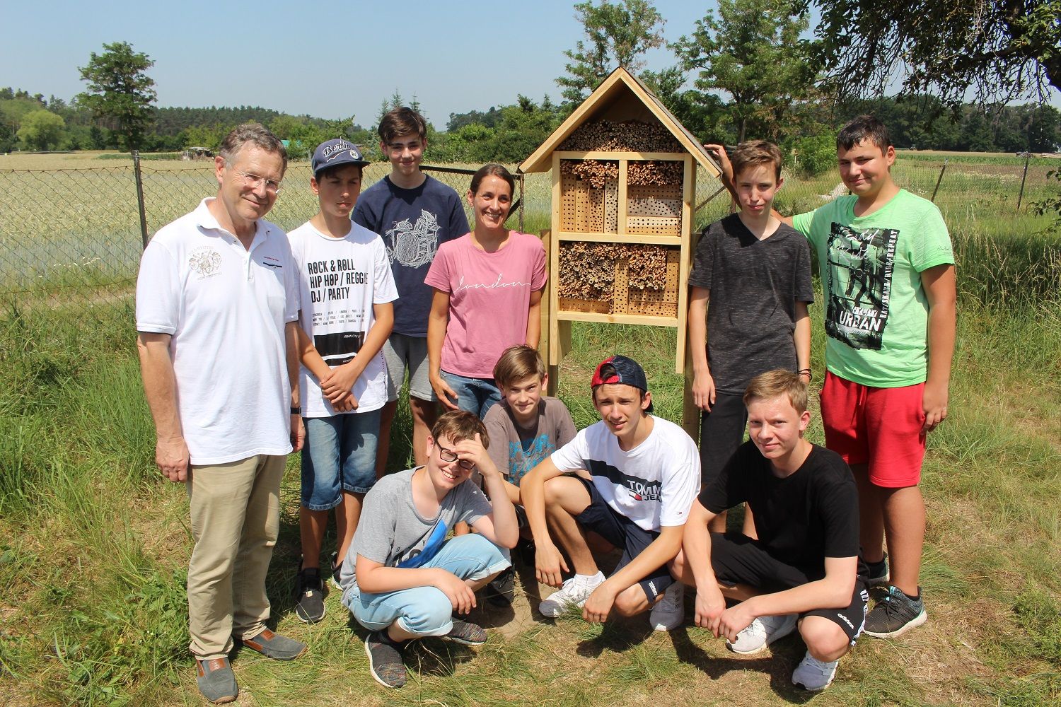 Insektenhotel der Adolf-Reichwein-Schule