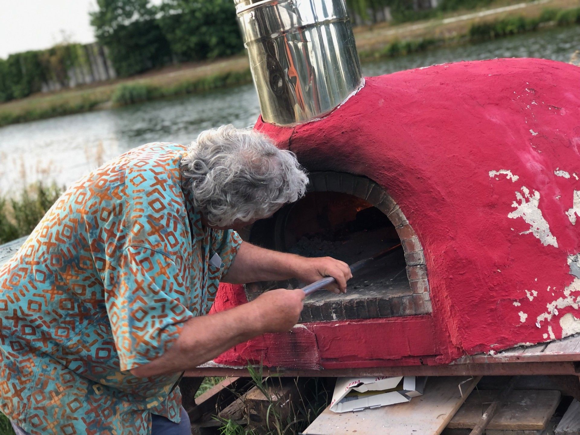 Pizzaofen (Foto: Ramona Kraetke) Pizzaofen