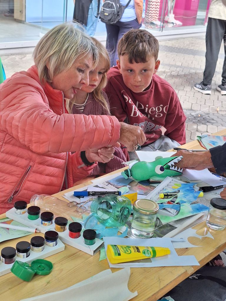 Upcycling-Bastelaktion