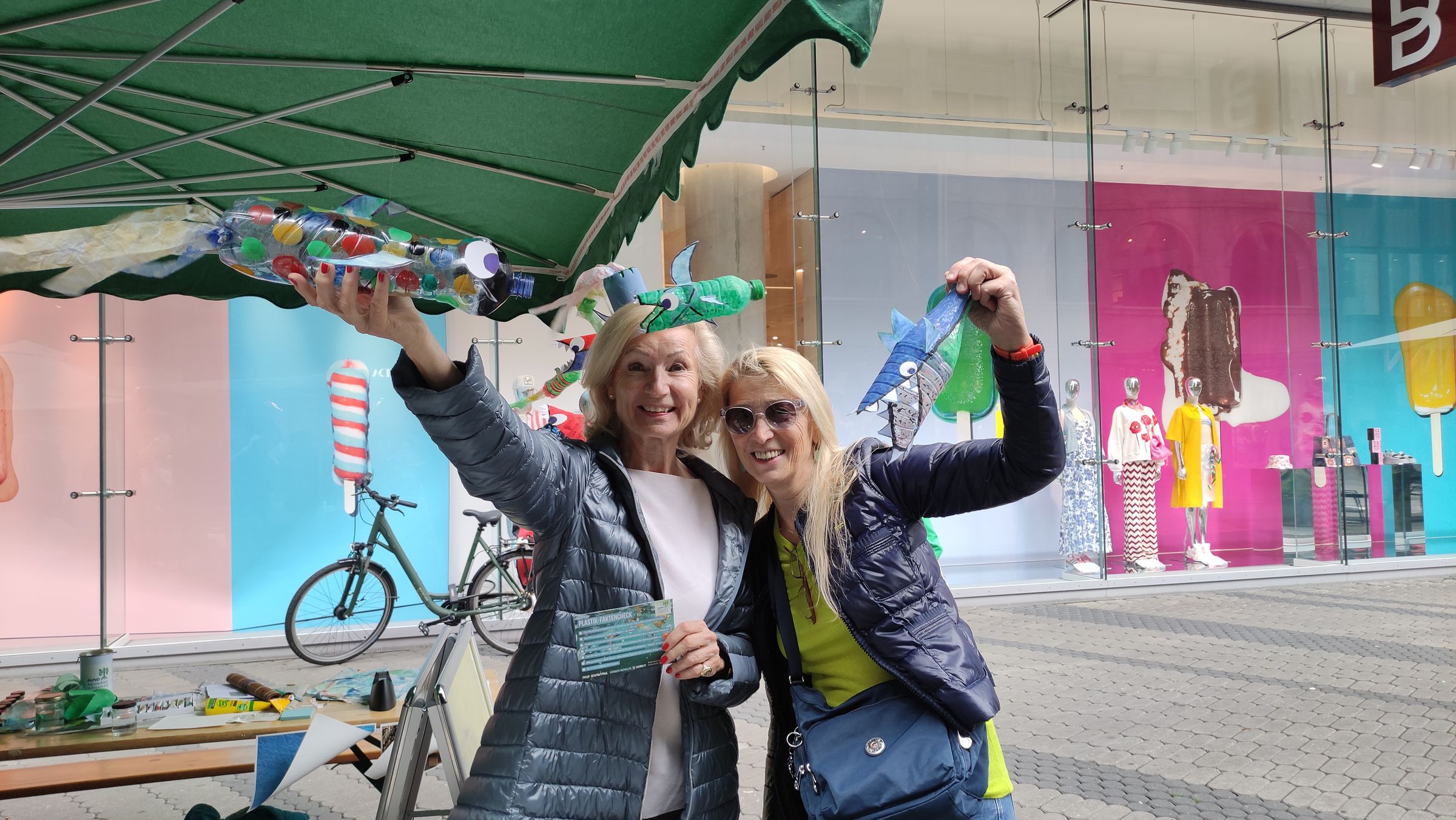 Kulturbürgermeisterin Dr. Julia Lehner und Hilde Pohl