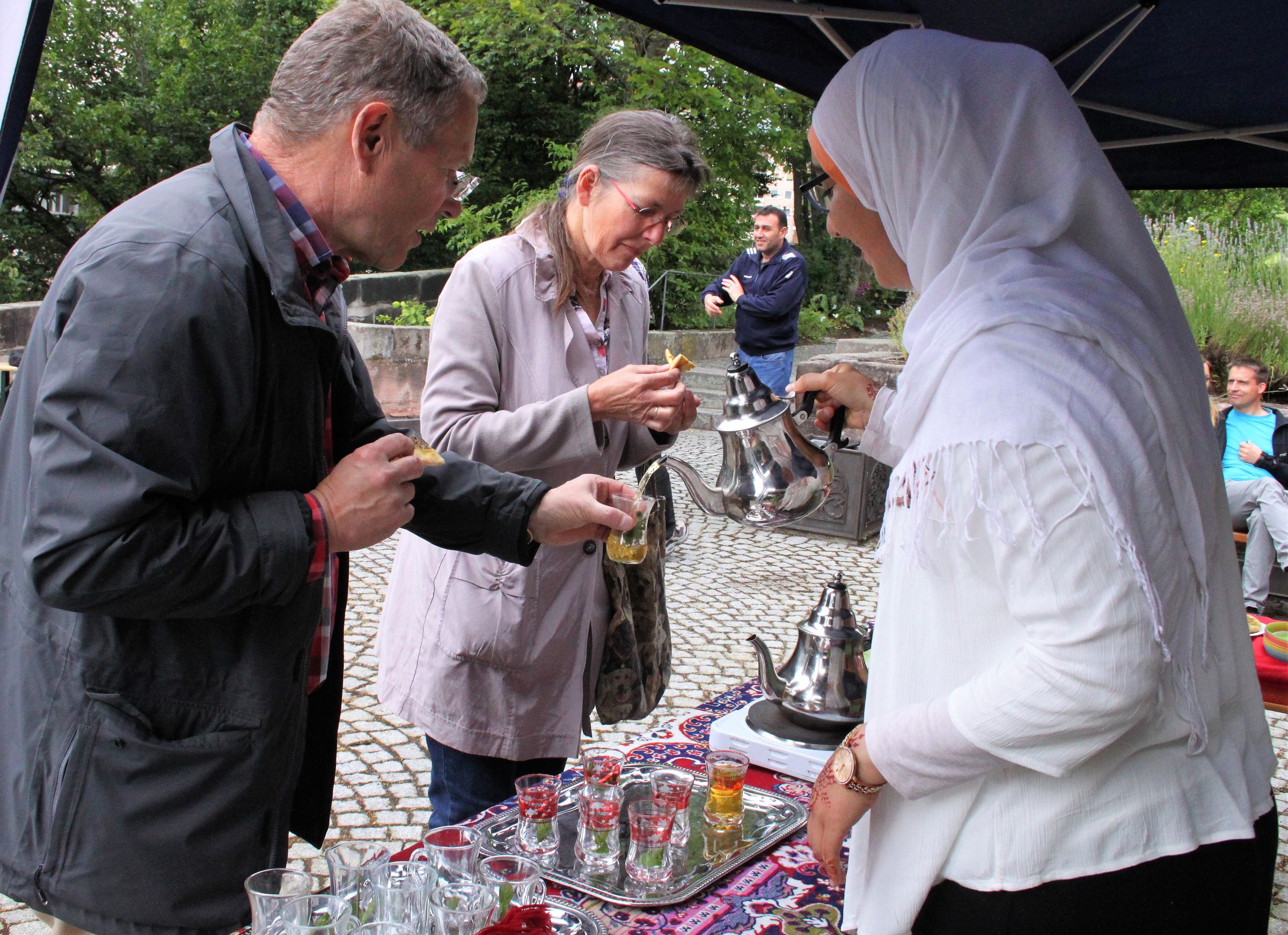 Heilkräutergartenfest 2017 – arabischer Minztee