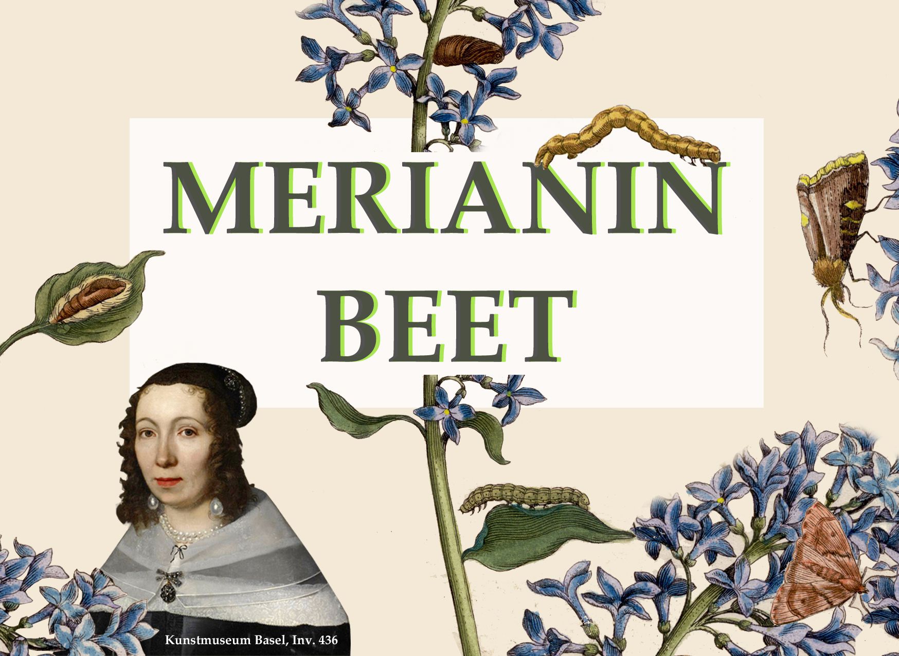 Schild Merianin-Beet