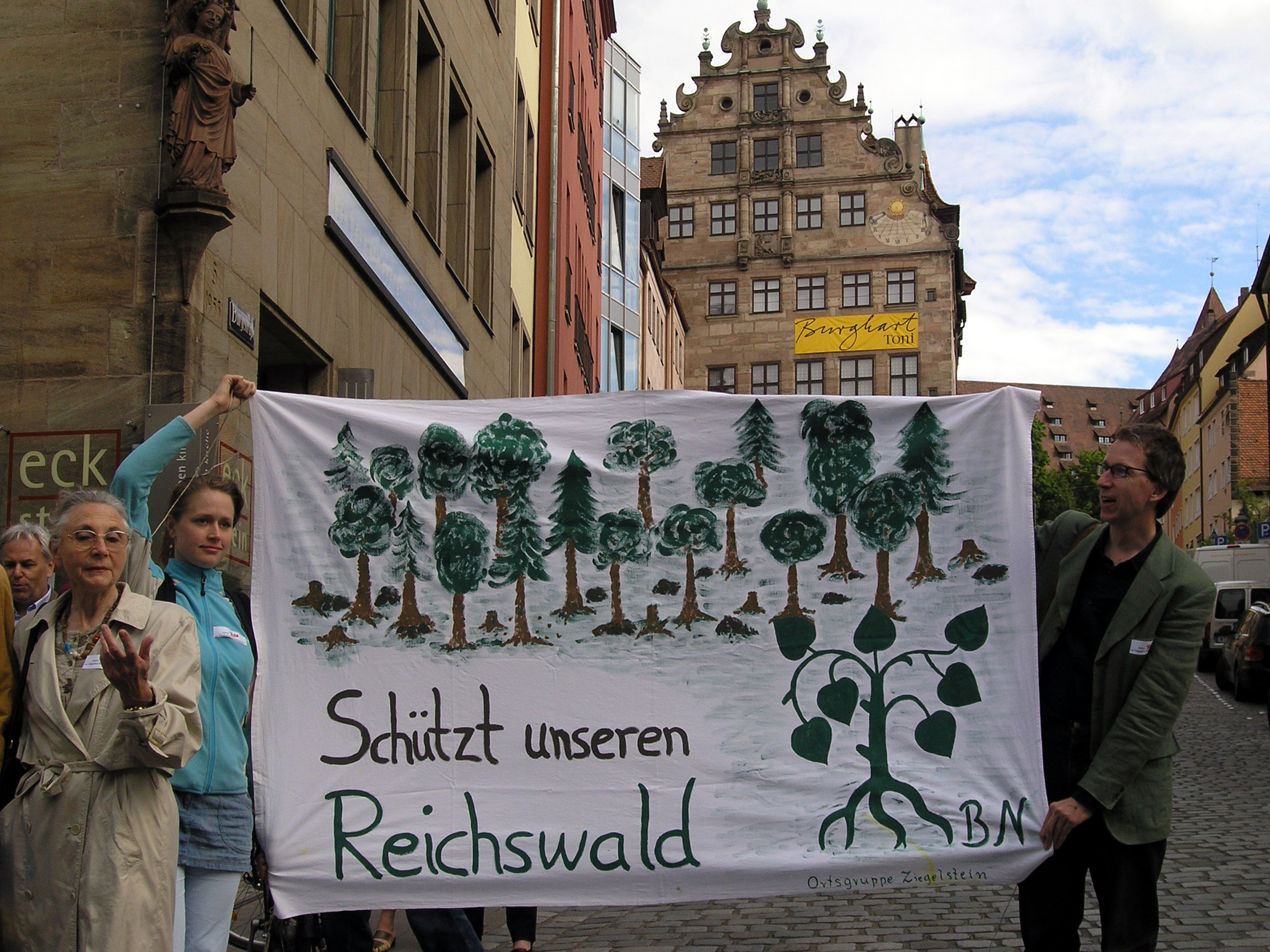 Demo vor dem 1. Erörterungstermin