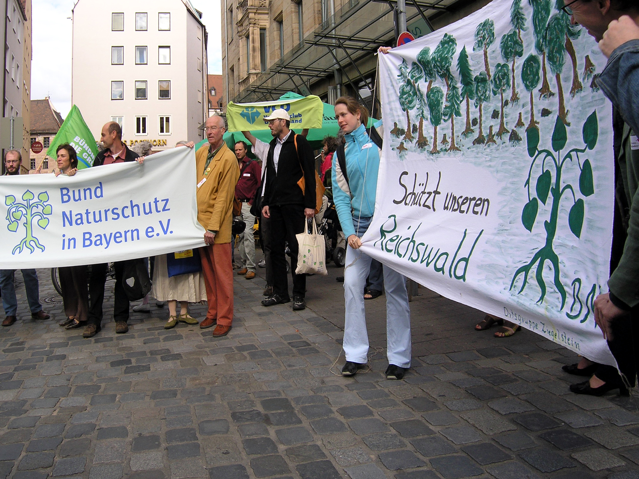 Demo vor dem 1. Erörterungstermin