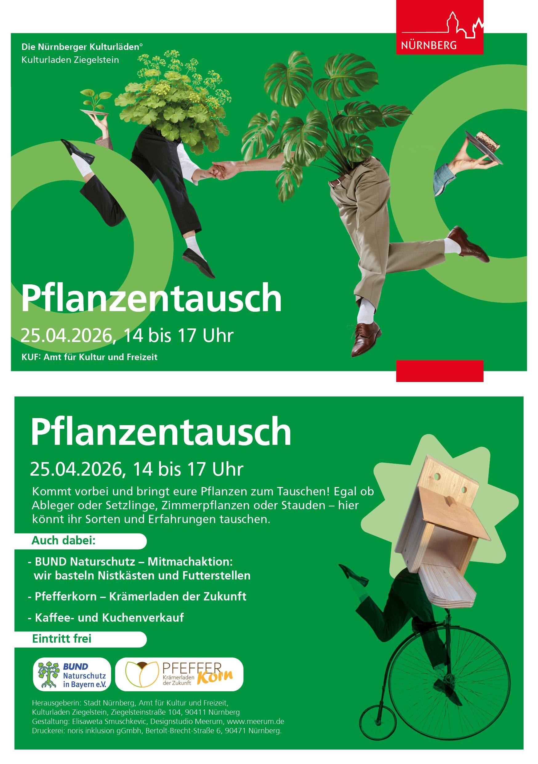 Flyer Pflanzentausch 2026