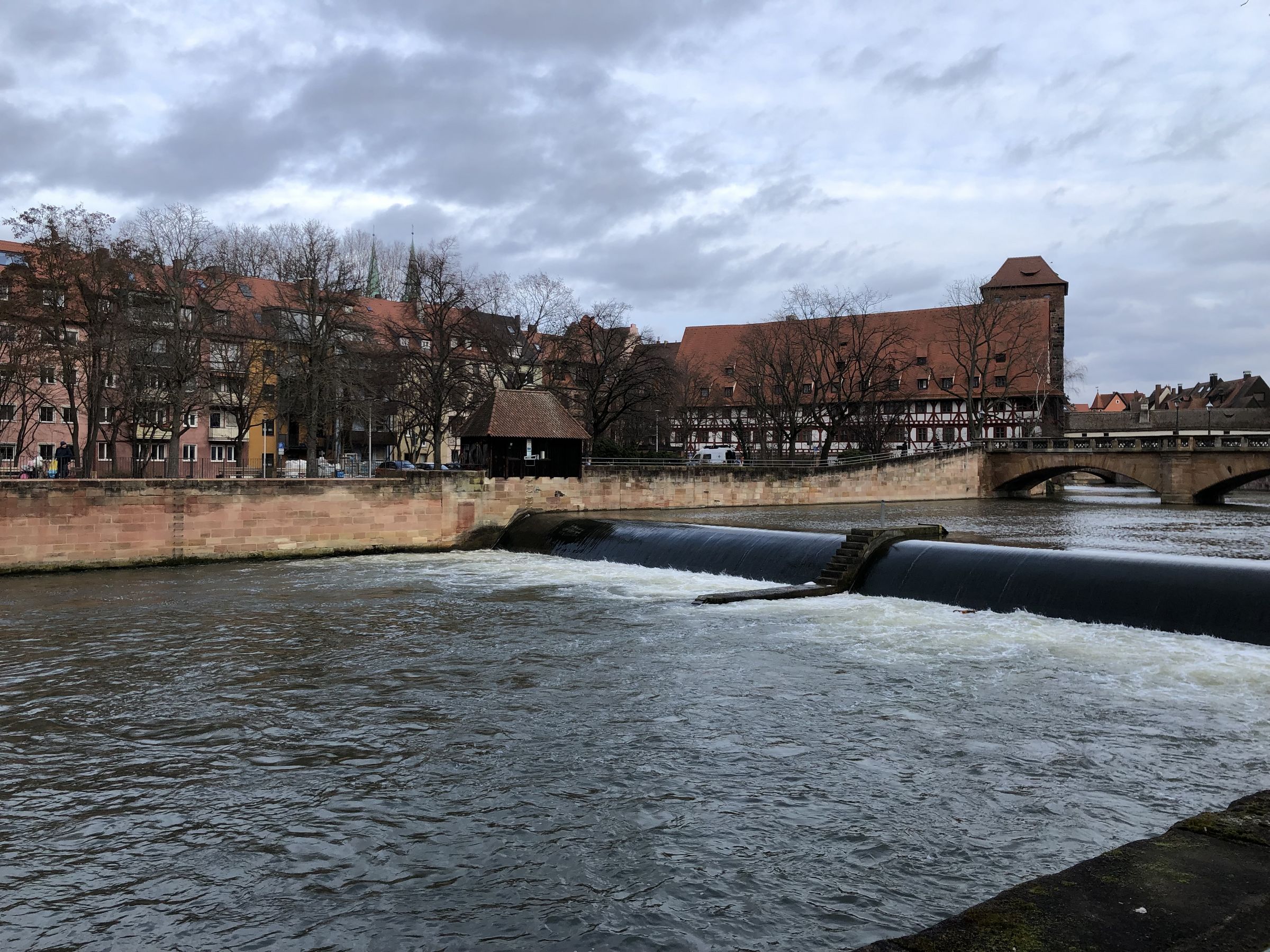 Einer der möglichen Standorte: das Nägeleinswehr