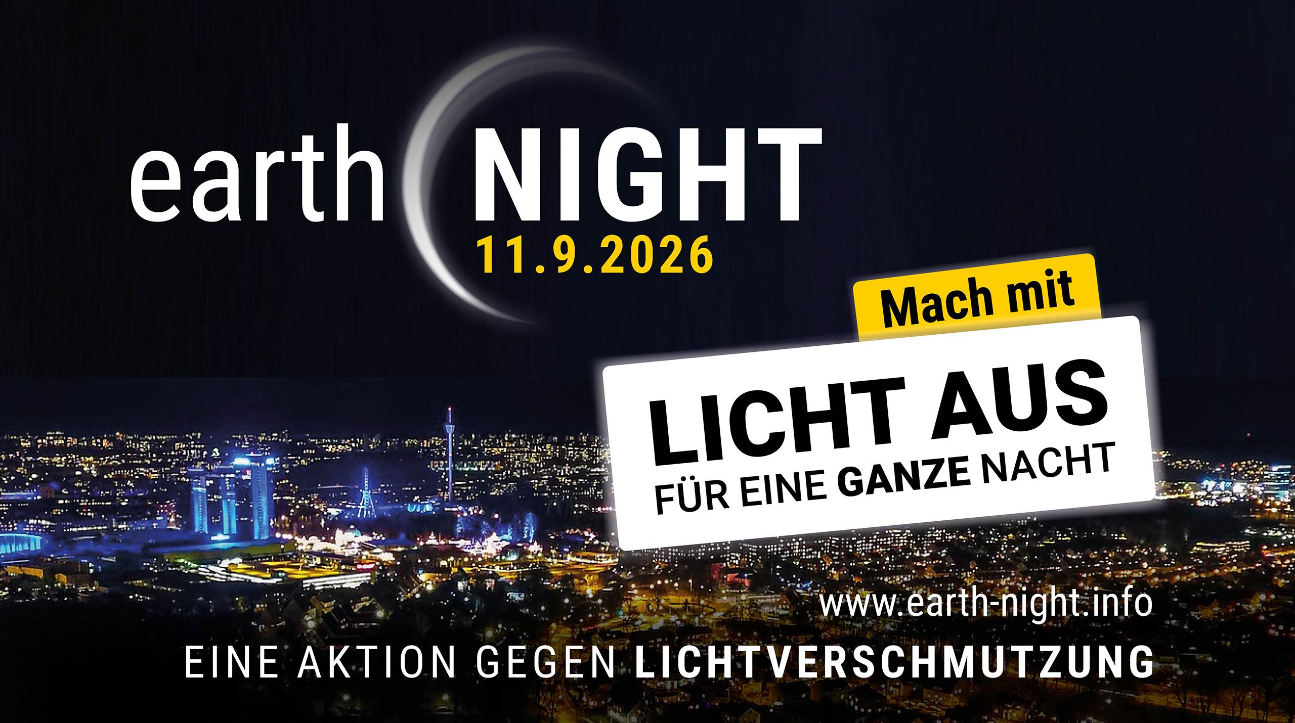 Banner Earth Night 2026 Banner Earth Night 2026