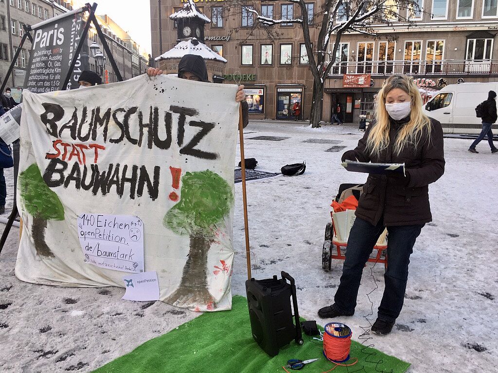 Baumschutz-Demo